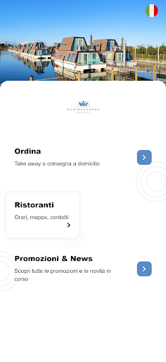 Android application Marina Azzurra screenshort
