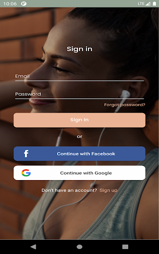 Android application FreshFeelz Partner screenshort