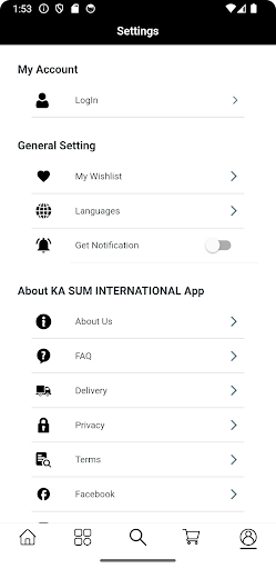 KA SUM INTERNATIONAL Screen 2