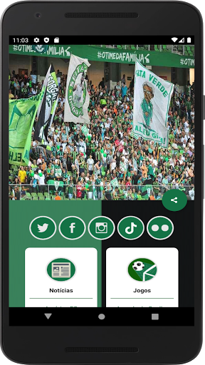 Android application Informa América Mineiro screenshort
