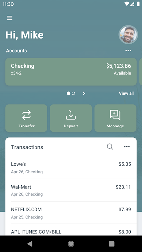 mycentralbank.mobile Screen 2