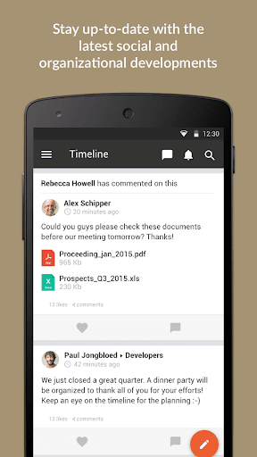 Android application CLUB 21 screenshort