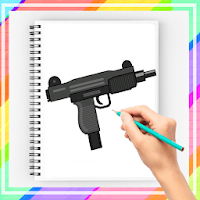 Как легко рисовать оружие