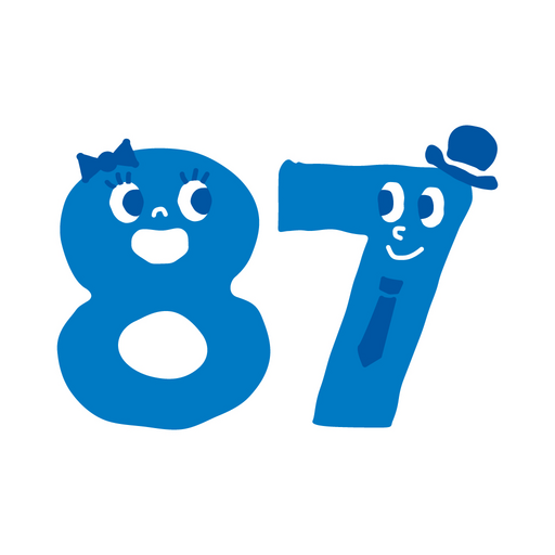 87cafe（ハナカフェ） logo