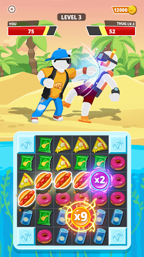 Match Hit - Puzzle Fighter  screenshots 4