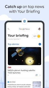 Google News - Daily Headlines Screenshot