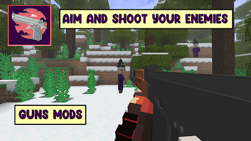 Weapon and Guns Mods for MCPE