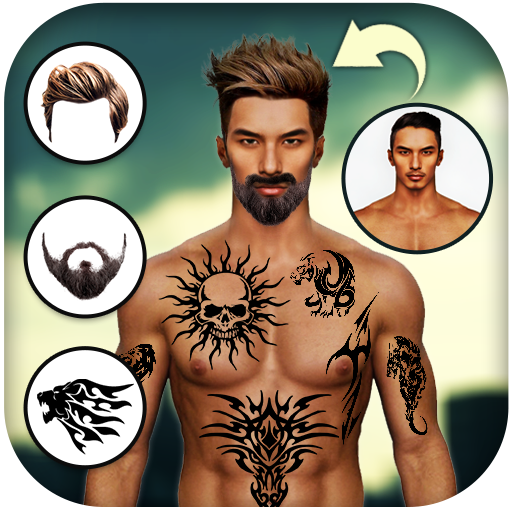 Man Tattoo & Hairstyle Editor - Apps on Google Play