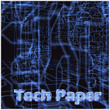 Tech Paper 3D Live Wallpaper icon