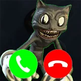 Call Cartoon Cat - Spooky Phone Cam icon