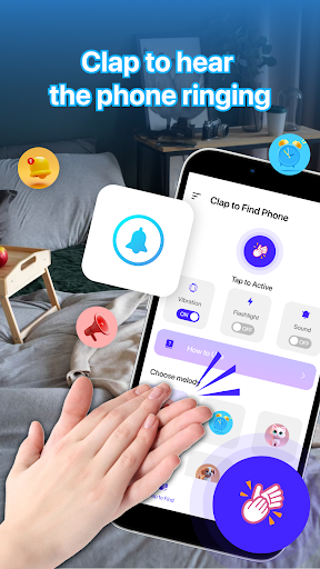 Find My Phone By Clap & Flash Screen 3