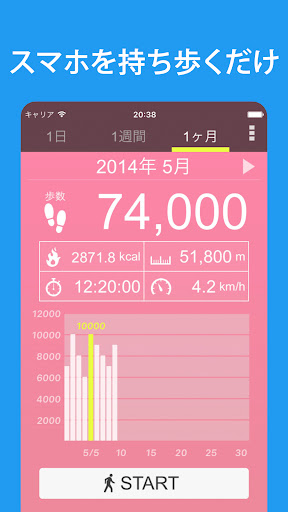 歩数計 ウォーキングアプリ ヘルスケア管理にも使える Google Play のアプリ