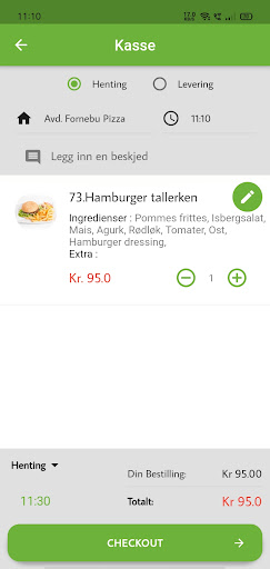 Fornebu Pizza Screen 3