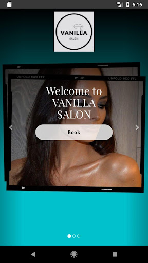 Android application Vanilla Salon screenshort