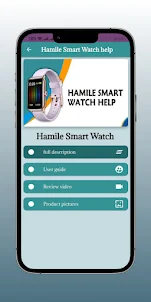 Hamile Smart Watch help