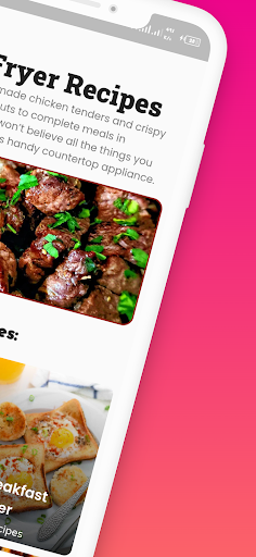 Screenshot of Air Fryer Recipes | Offline