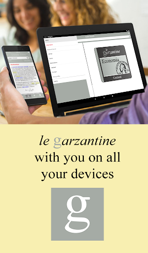 Android application le Garzantine - Economia screenshort