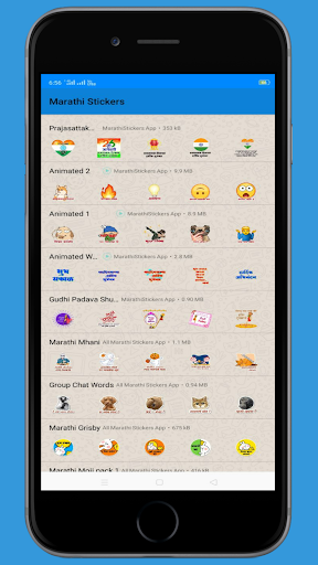 Marathi Stickers