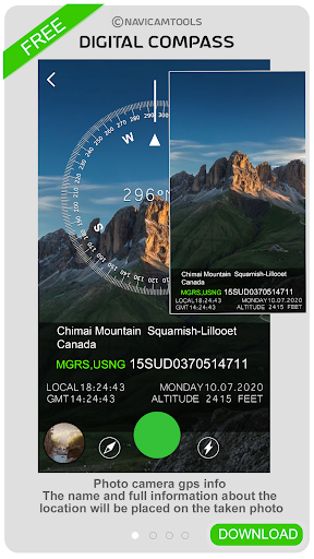 Digital Compass GPS Screen 3