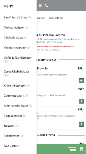 Pizzeria Lomma Screen 2