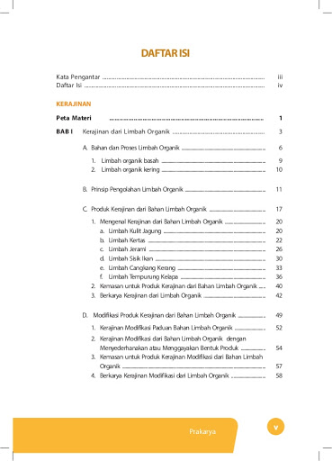 Prakarya Kelas 8 Semester 1 - Buku Paket Lengkap