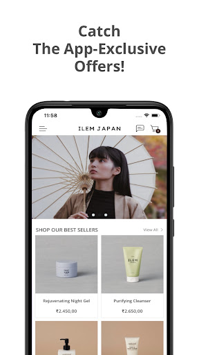 Android application ILEM JAPAN | India screenshort