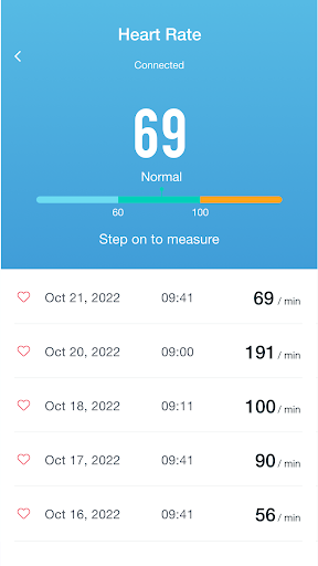 iHealth MyVitals screenshot