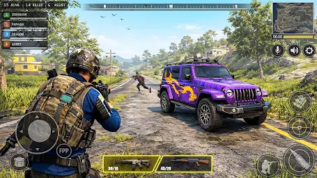 Gun Games FPS Commando Combat - Screenshot Image