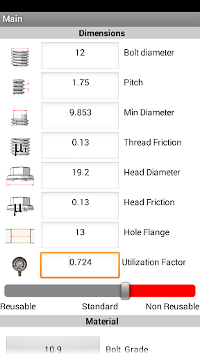 Metric Fastener Torque Free Screen 2