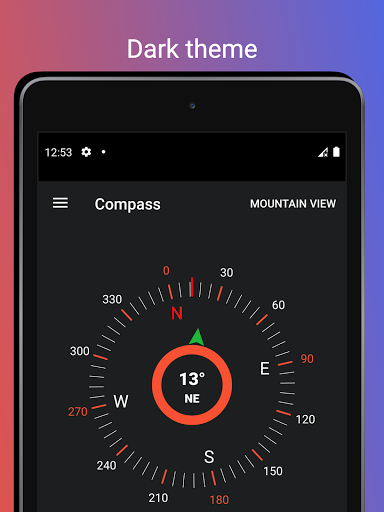Digital Compass - GPS, Level & Qibla Direction apktram screenshots 9