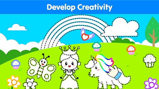 Kids Drawing & Coloring Book Screenshot