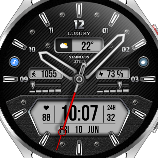 WFP 160 Luxury Watch Face دانلود در ویندوز