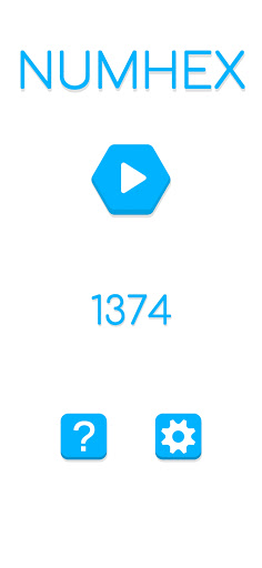 Android application Num Hex: HexaMerge Puzzle Game screenshort