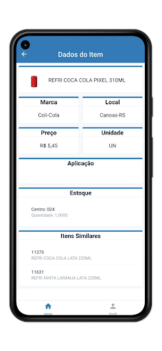 Vip - Consulta Itens Screen 3
