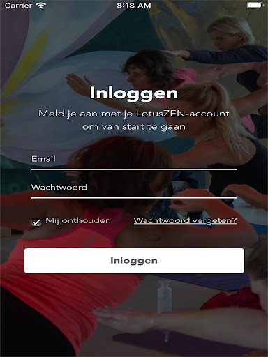 Android application LotusZEN screenshort