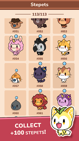 Game screenshot Stepets: ウォーキングゲーム hack