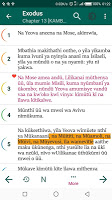 screenshot of Mbivilia ( Kamba Bible)