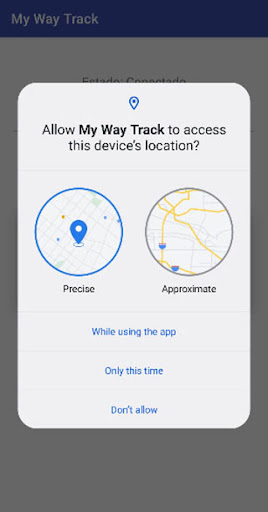 My Way Track Screen 3