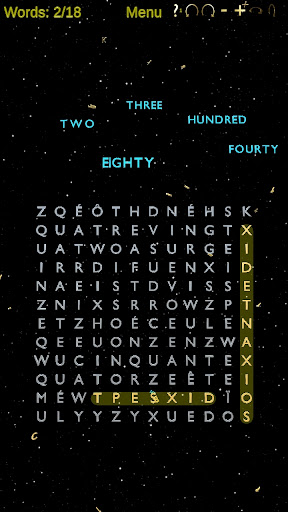 Word Search Screen 3