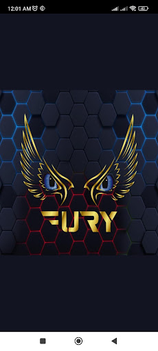Android application Fury Fitness screenshort