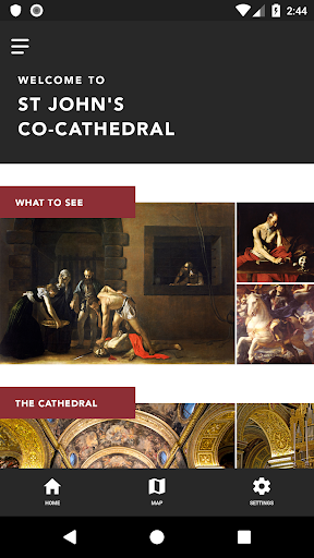 Android application St John's Co-Cathedral screenshort