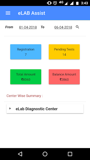 eLabAssist for Doctors Screen 2