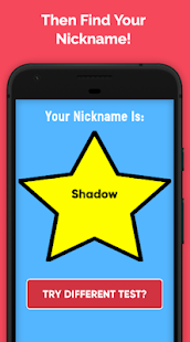 Find Your Nickname Screenshot