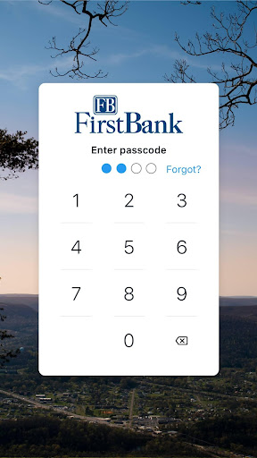 Android application FirstBank Personal Banking screenshort