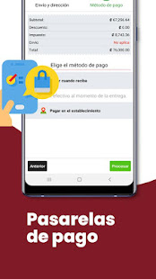 Vista previa de la aplicación