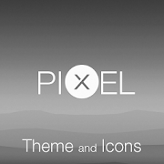 Pixel Black Theme  Icon