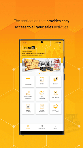 Android application SPARK screenshort
