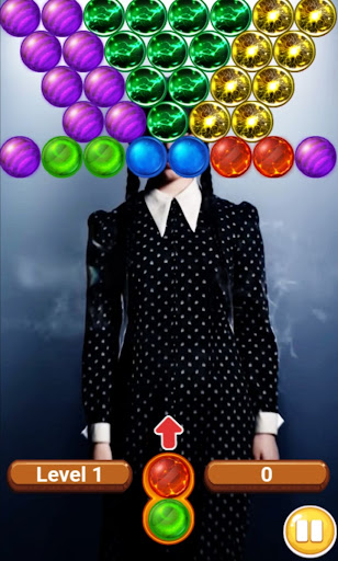 Android application Wednesday Addams Shooter screenshort