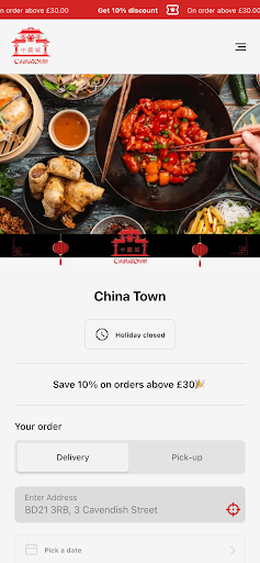Android application China Town Aberdeen screenshort