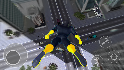 Flying Hero: Crime City  screenshots 1